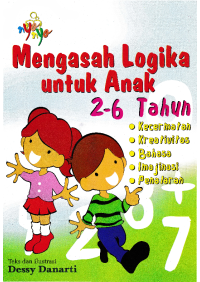 Buku Mengasah Logika Untuk Anak 2-6 Tahun