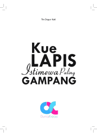 Kue Lapis Istimewa Paling Gampang