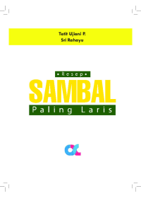 Resep Sambal Paling Laris