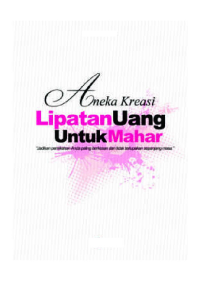 Aneka Kreasi Lipatan Uang untuk Mahar