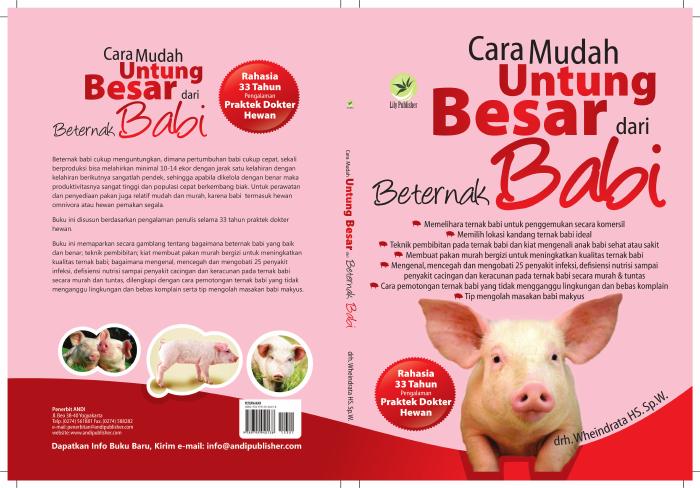 Cara Mudah Untung Besar Dari Beternak Babi