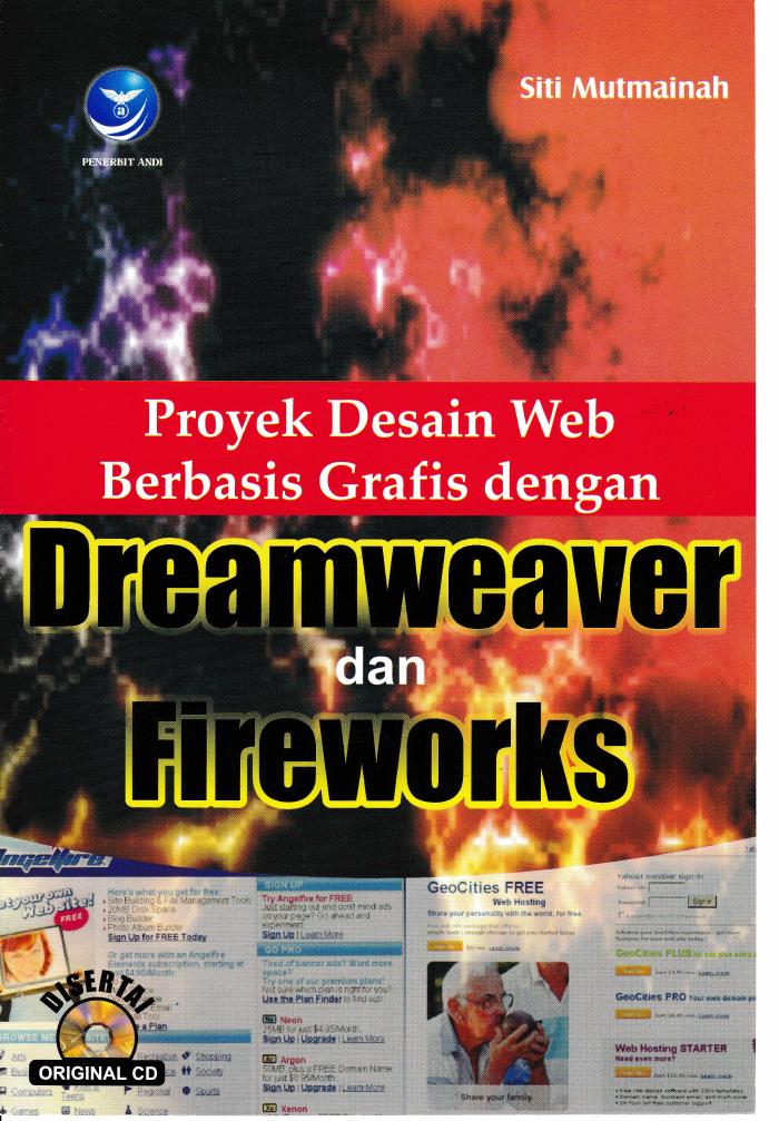 Proyek Desain Web Berbasis Grafis Dengan Dreamweaver Dan Fireworks