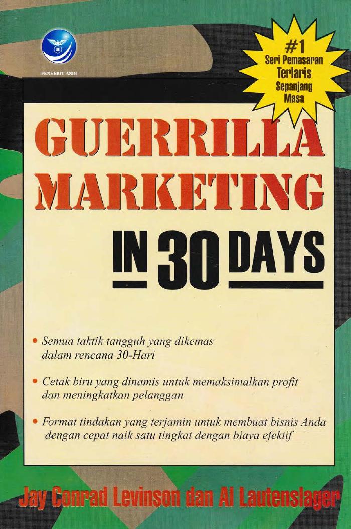 Guerrilla Marketing In 30 Days