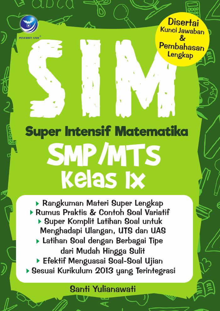 SIM Super Intensif Matematika SMP/MTs Kelas IX