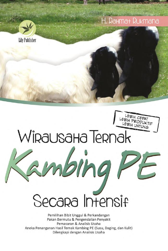 Wirausaha Ternak Kambing PE Secara Intensif
