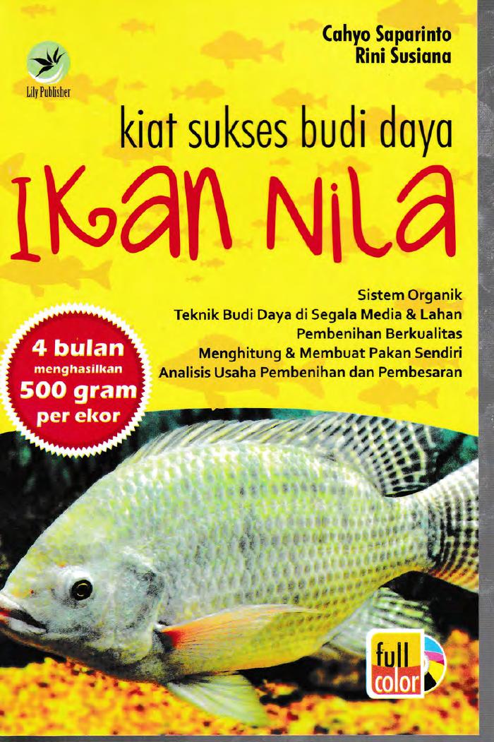 Kiat Sukses Budi Daya Ikan Nila