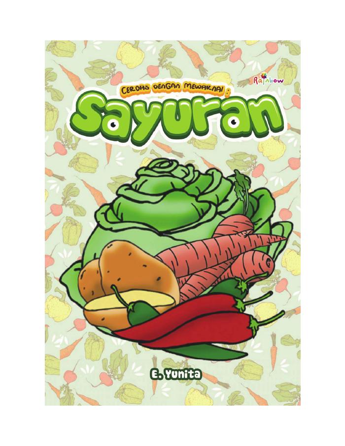 Cerdas Dengan Mewarnai Sayuran