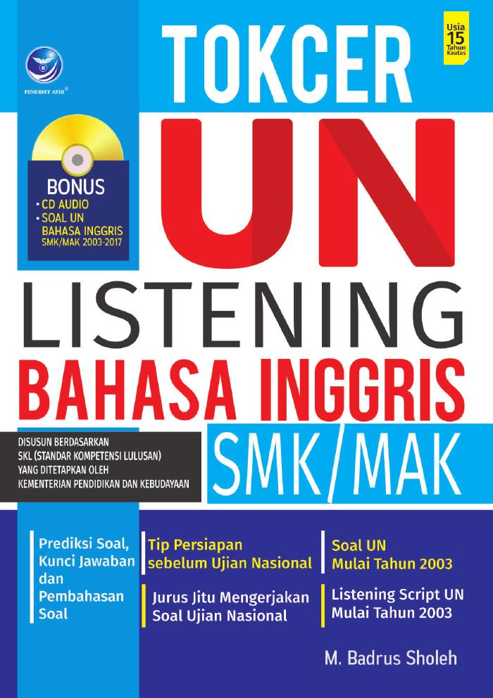 Tokcer UN Listening Bahasa Inggris SMK/MAK