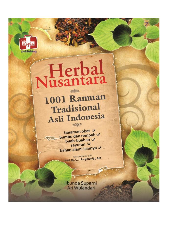 Herbal Nusantara, 1001 Ramuan Tradisional Asli Indonesia