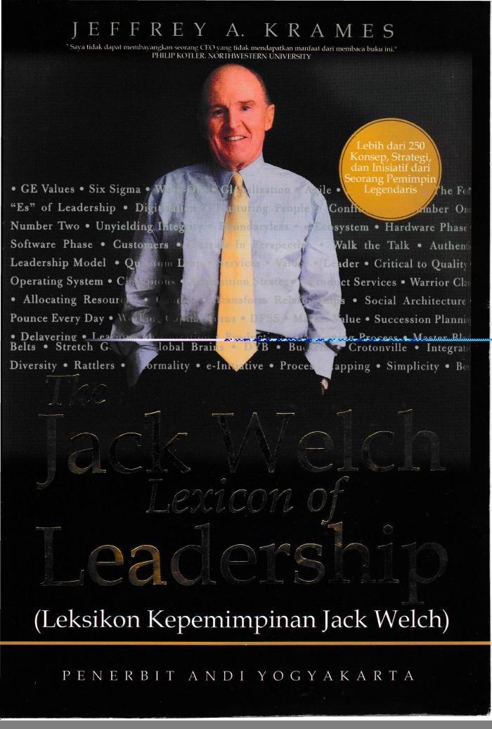 The Jack Welch Lexicon of Leadership (Leksion Kepemimpinan Jack Welch)