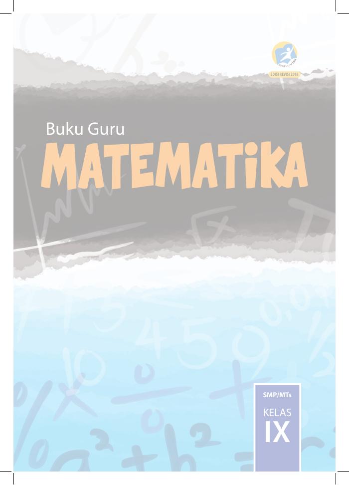 Buku Guru - Matematika SMP Kelas IX