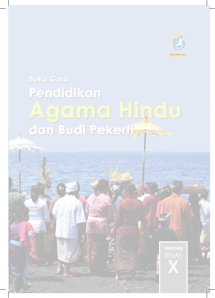 Buku Guru - Pendidikan Agama Hindu SMA Kelas X