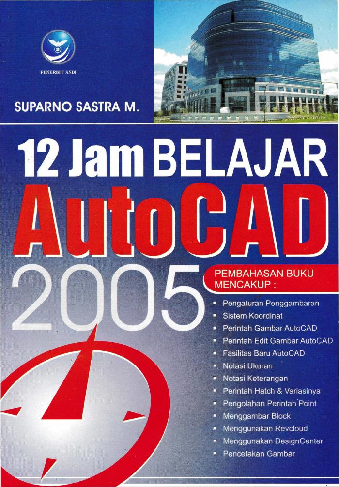 12 Jam Belajar Autocad 2005