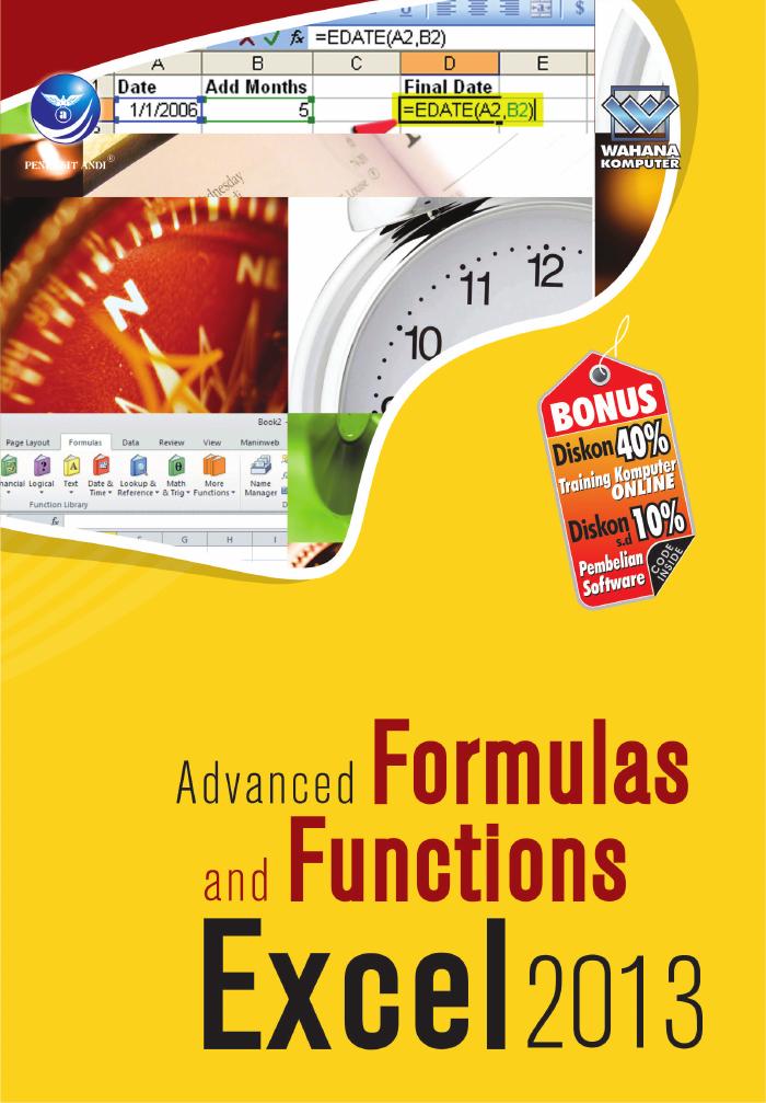 Advanced Formulas and Functions Excel 2013