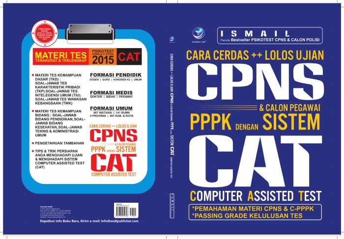 Cara Cerdas ++ Lolos Ujian CPNS Dan Calon Pegawai PPPK Dengan Sistem CAT