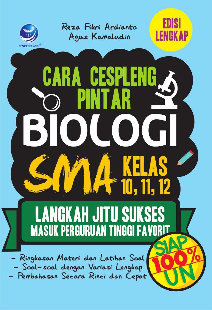 Cara Cespleng Pintar Biologi SMA Kelas 10,11,12