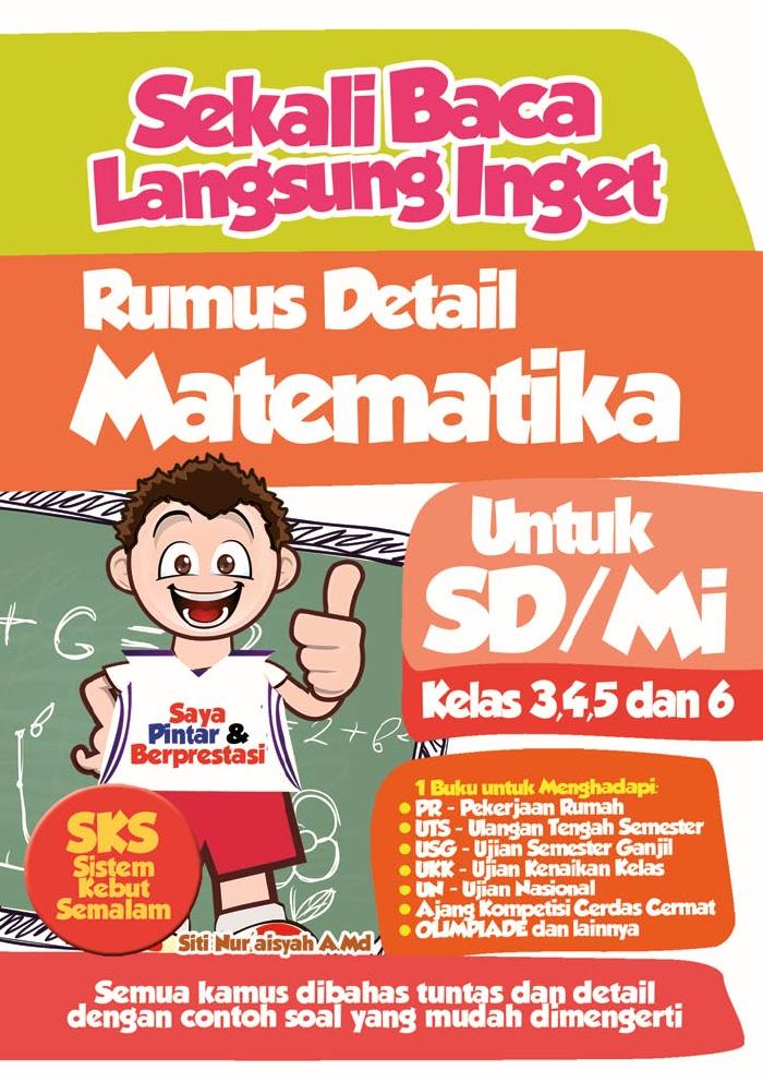 Sekali Baca Langsung Inget Rumus Detail Matematika Untuk SD