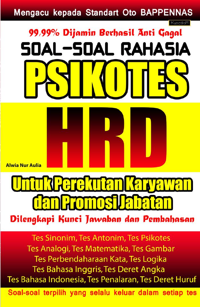 Soal-soal Rahasia Psikotes HRD