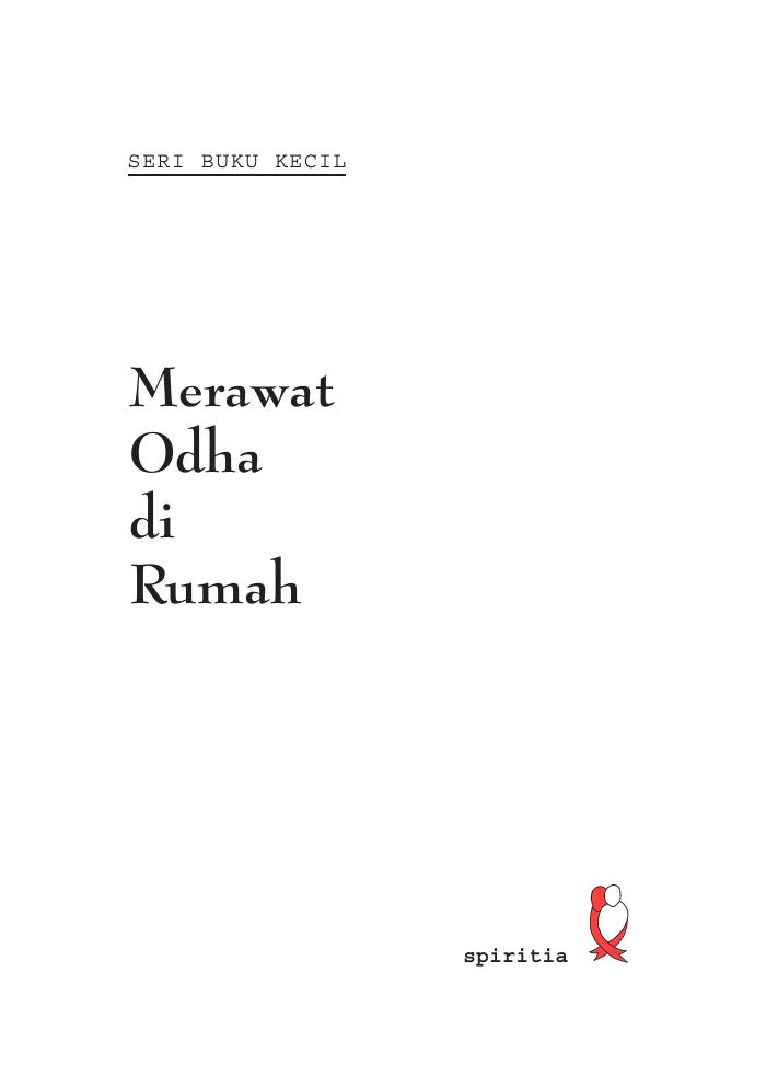Merawat ODHA di Rumah