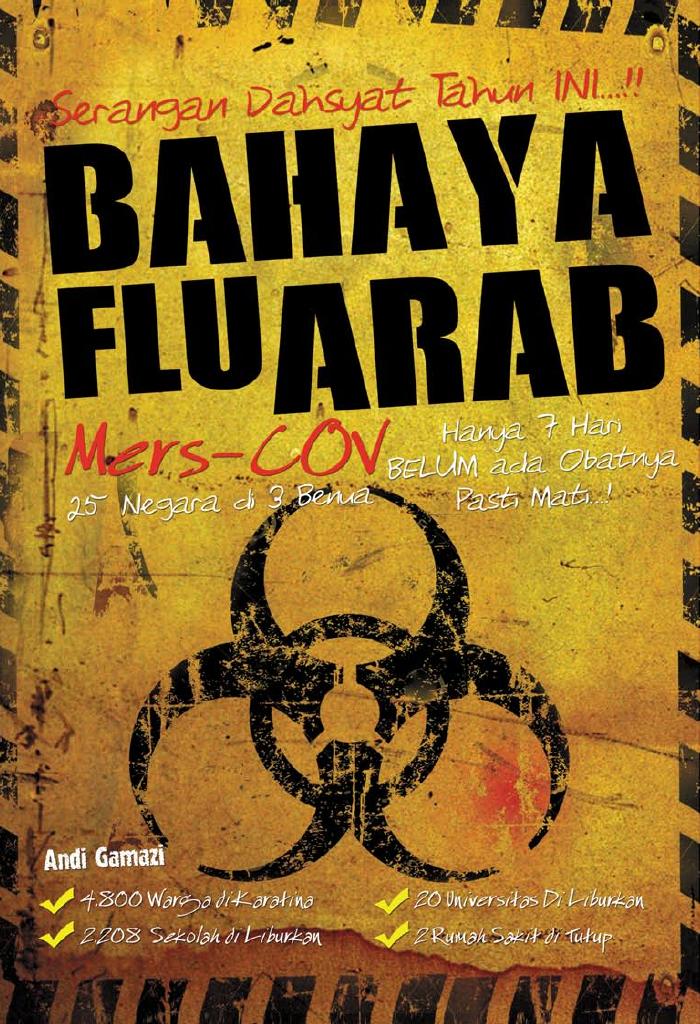 Serangan Dahsyat Tahun Ini!!! Bahaya Flu Arab MERS-CoV (BELUM)
