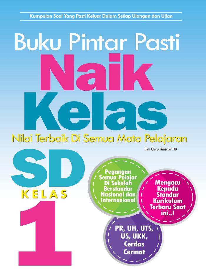 Buku Pintar Pasti Naik Kelas SD Kelas 1