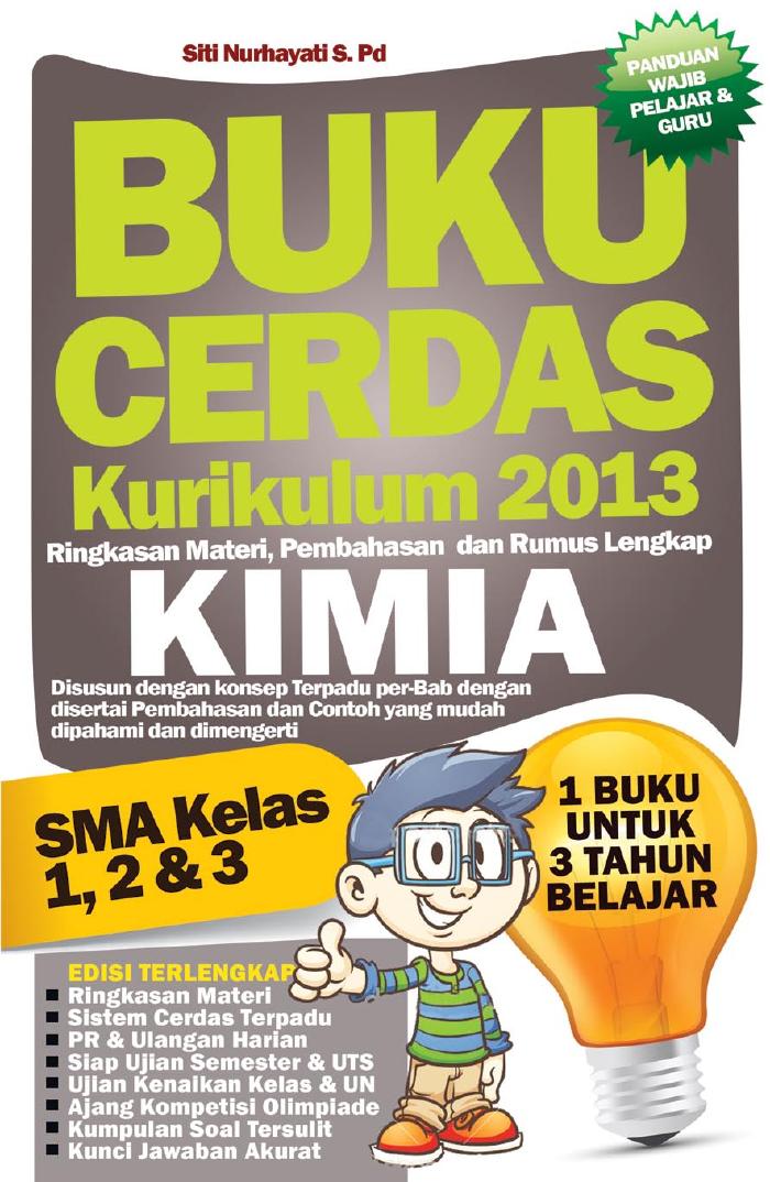 Buku Cerdas Kimia SMA Kelas 1, 2, dan 3