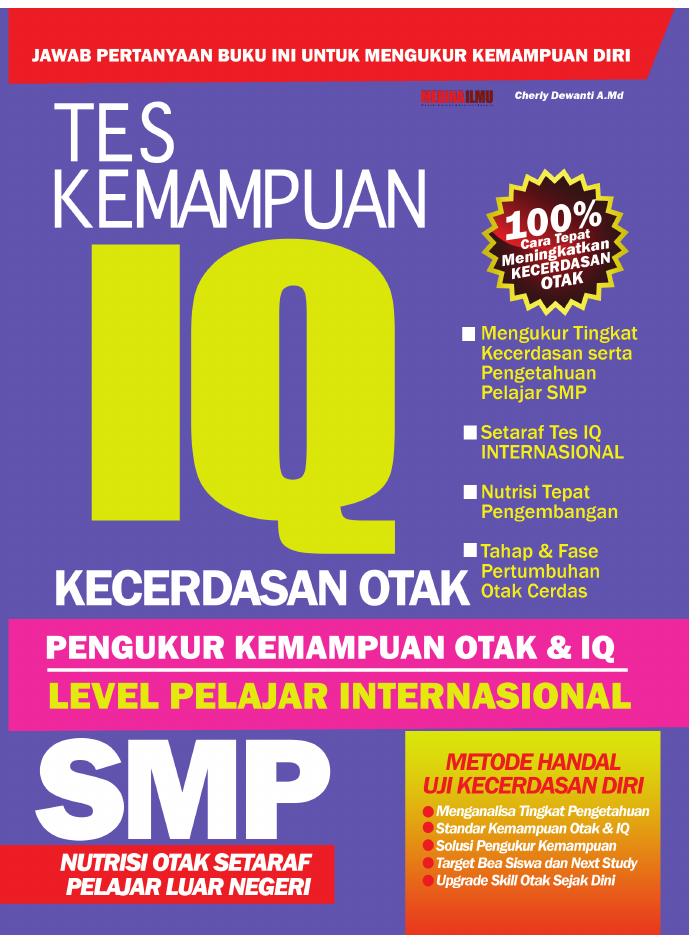 TES KEMAMPUAN IQ KECERDASAN OTAK SMP