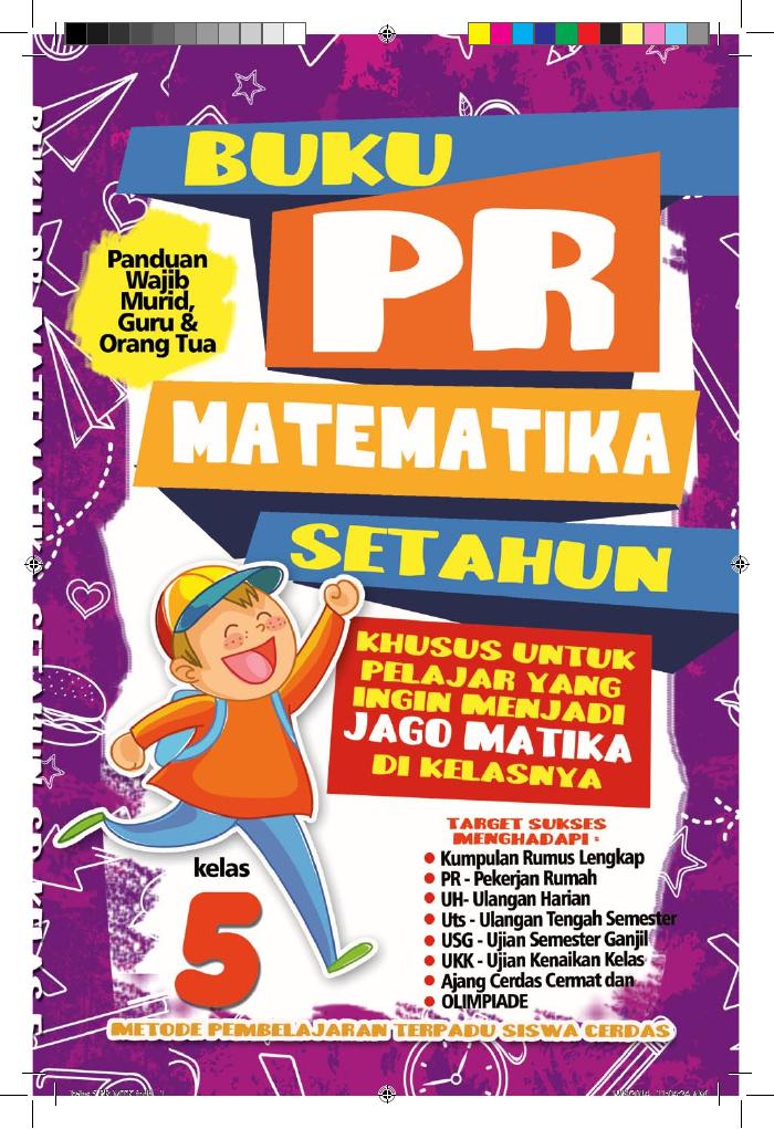 Buku PR Matematika Setahun Kelas 5