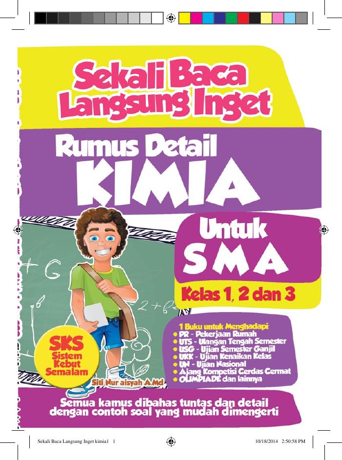 Sekali baca langsung inget kamus detail kimia untuk SMA 1, 2 &amp; 3