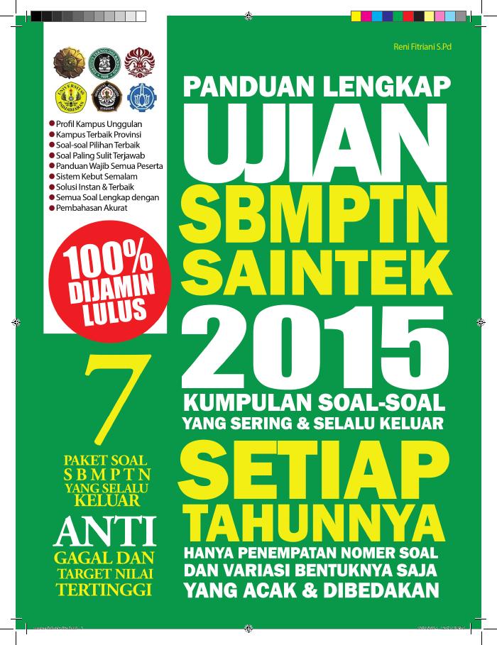 Panduan Lengkap Ujian SBMPTN SAINTEK 2015