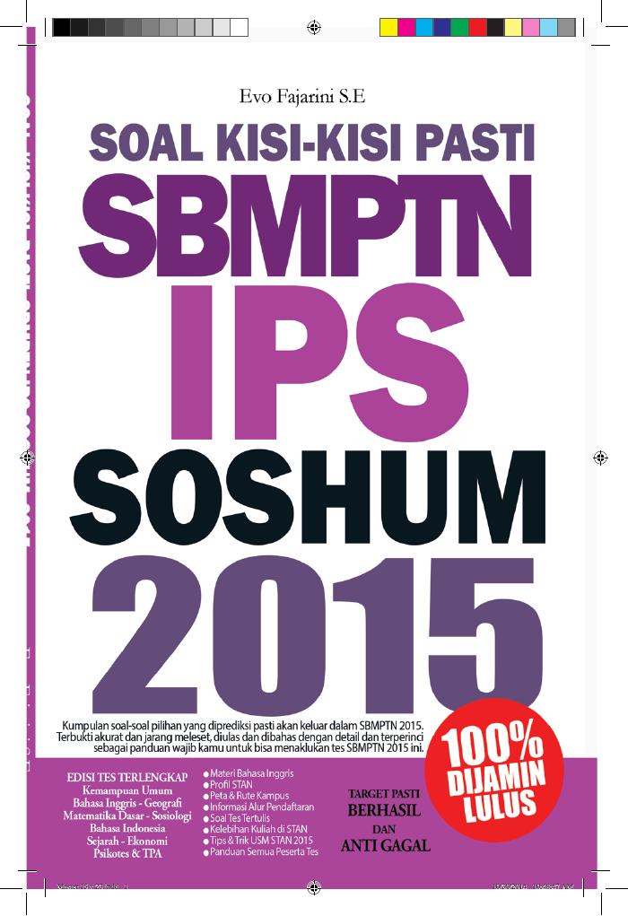 Soal Kisi-Kisi Pasti SBMPTN IPS SOSHUM TAHUN 2015