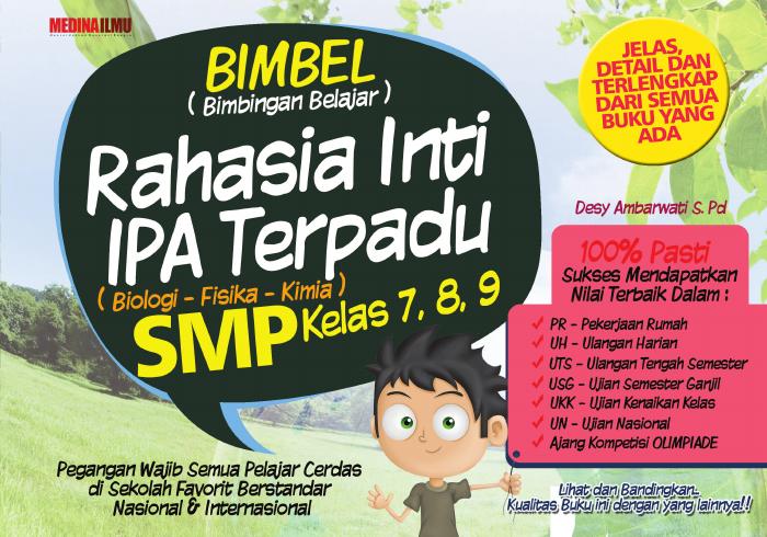 BIMBEL Rahasia Inti IPA Terpadu Kelas 7, 8, dan 9