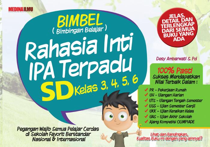 BIMBEL Rahasia Inti IPA Terpadu SD Kelas 3, 4, 5 dan 6