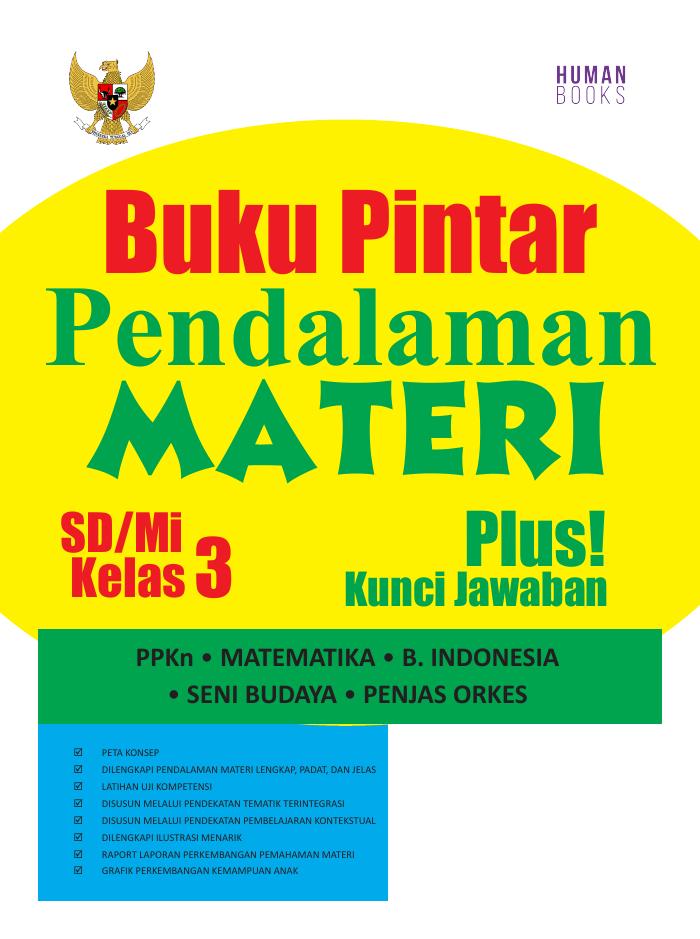 Buku Pintar Pendalaman Materi SD/Mi Kelas 3