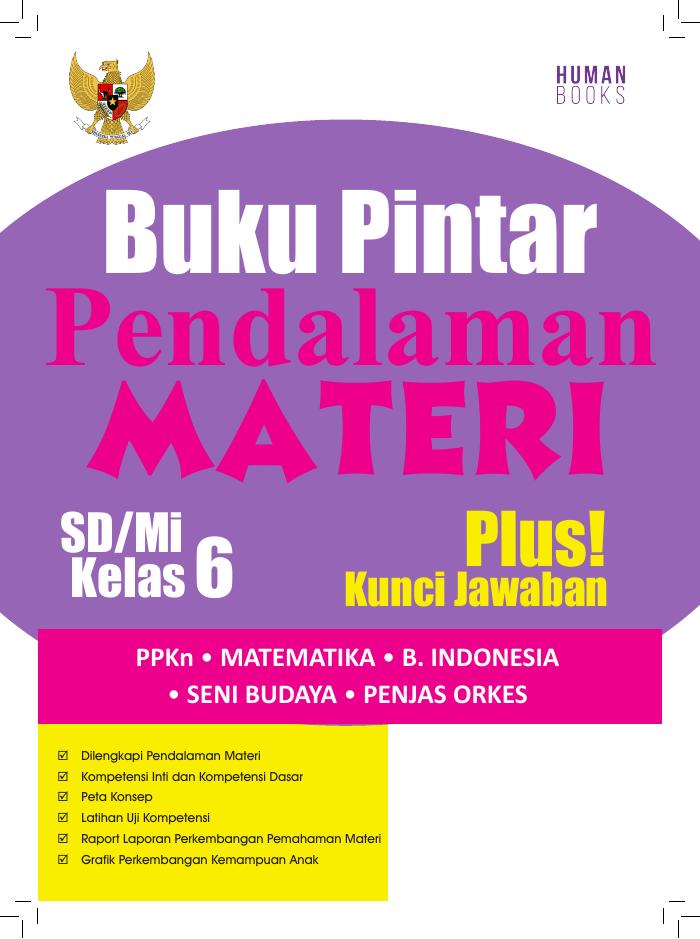 Buku Pintar Pendalaman Materi SD/Mi Kelas 6
