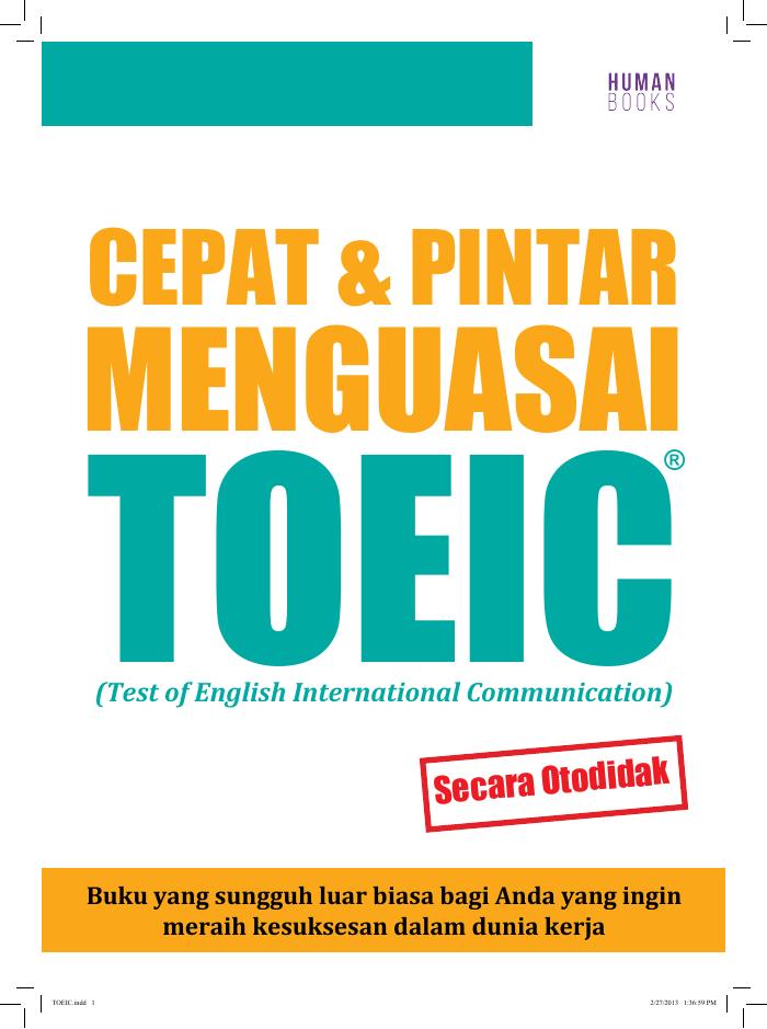 Cepat dan Pintar Menguasai TOEIC