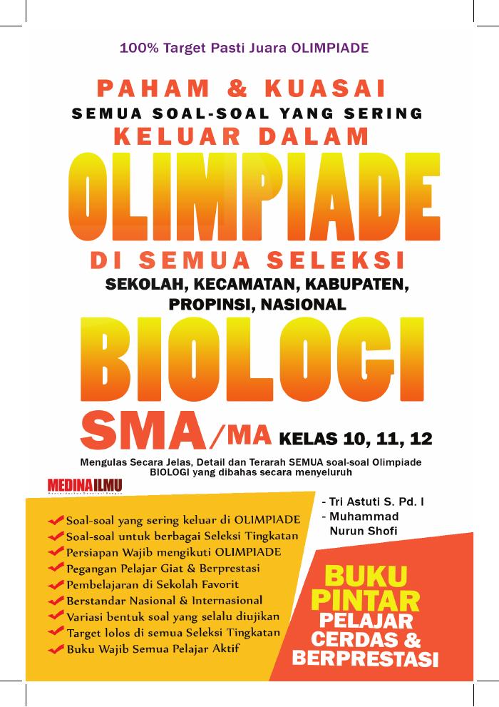 Olimpiade Biologi SMA/MA Kelas 10,11,12