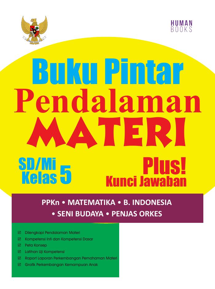 Buku Pintar Pendalaman Materi SD-Mi kelas 5