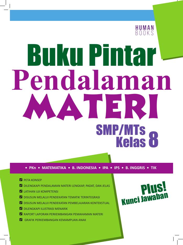Buku Pintar Pendalaman Materi SMP-MTs kelas 8