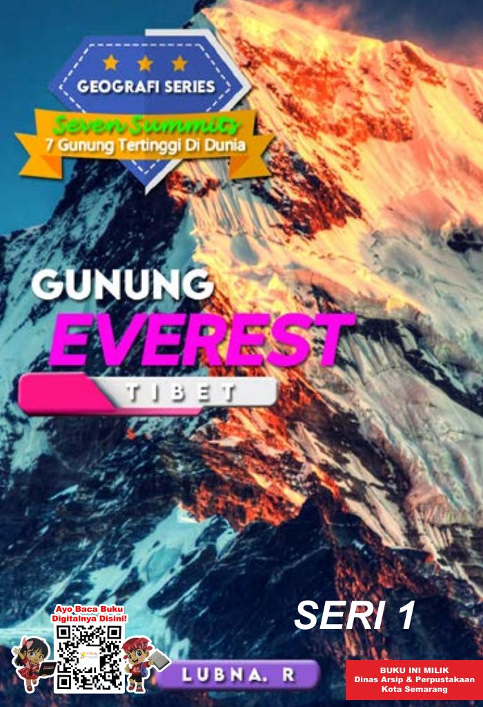 GEOGRAFI SERIES: 7 Gunung Tertinggi di Dunia “GUNUNG EVEREST” TIBET SERI 1