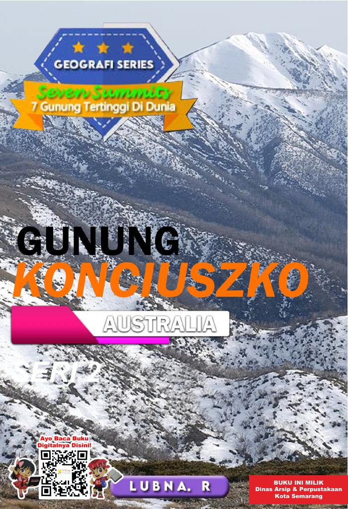GEOGRAFI SERIES: 7 Gunung Tertinggi di Dunia “GUNUNG KONCIUSZKO” AUSTRALIA SERI 2