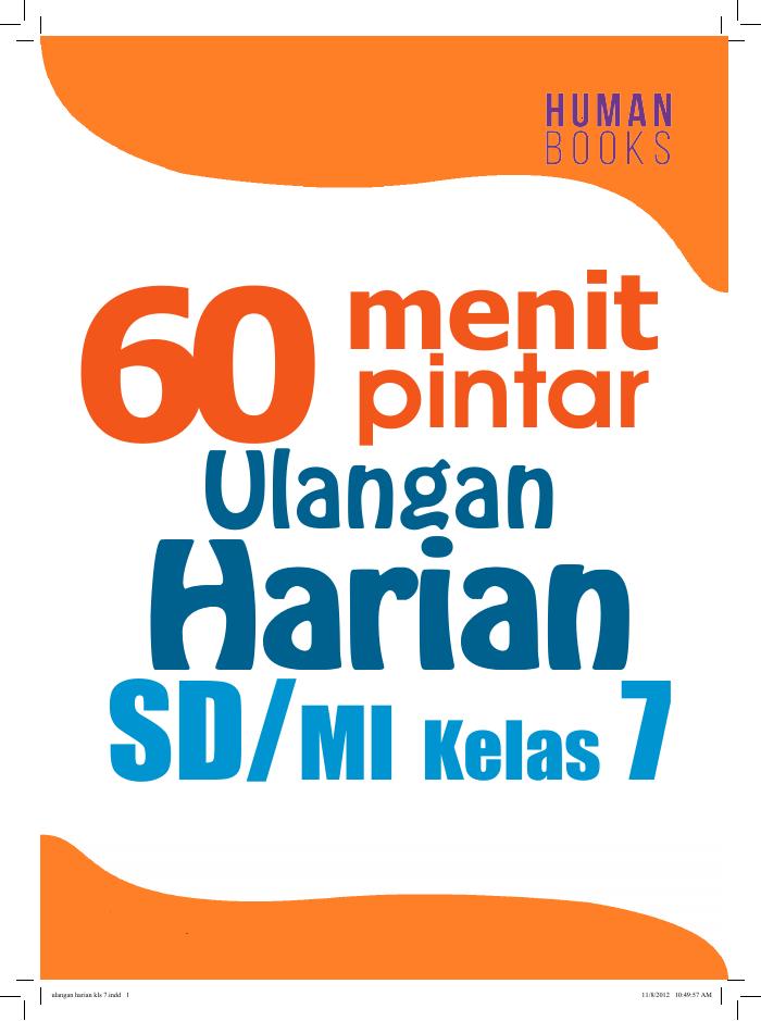 60 MENIT PINTAR ULANGAN HARIAN SMP/MTS KELAS 7