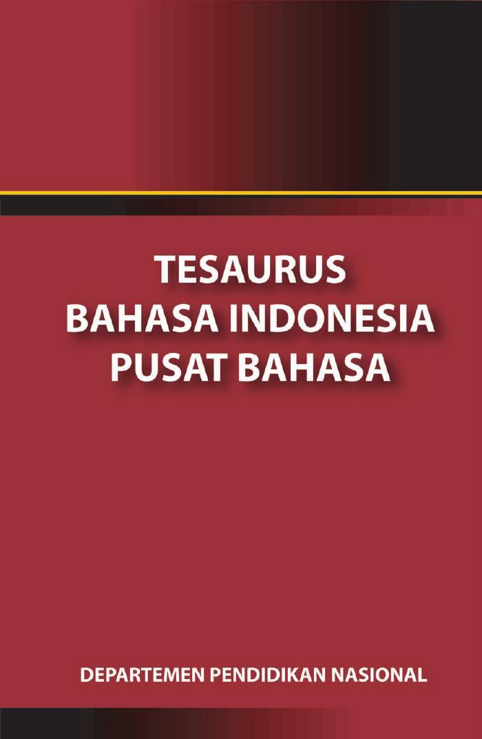 Tesaurus Bahasa Indonesia