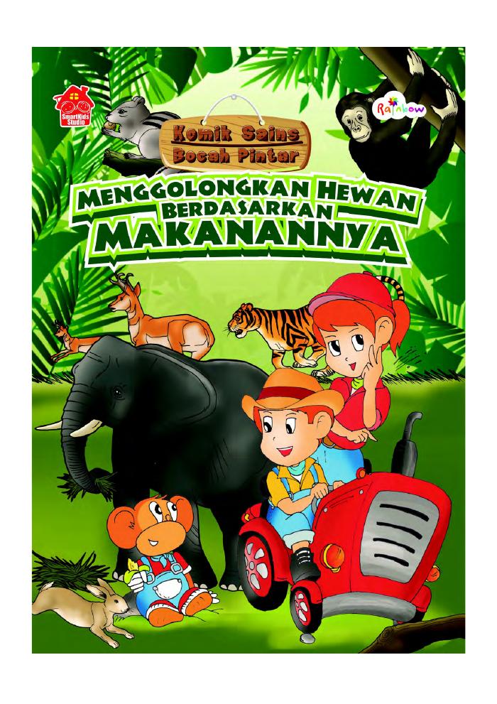 Komik Sains Bocah Pintar, Menggolongkan Hewan Berdasarkan Makanannya
