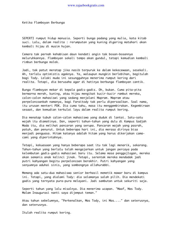 Ketika Flamboyan Berbunga