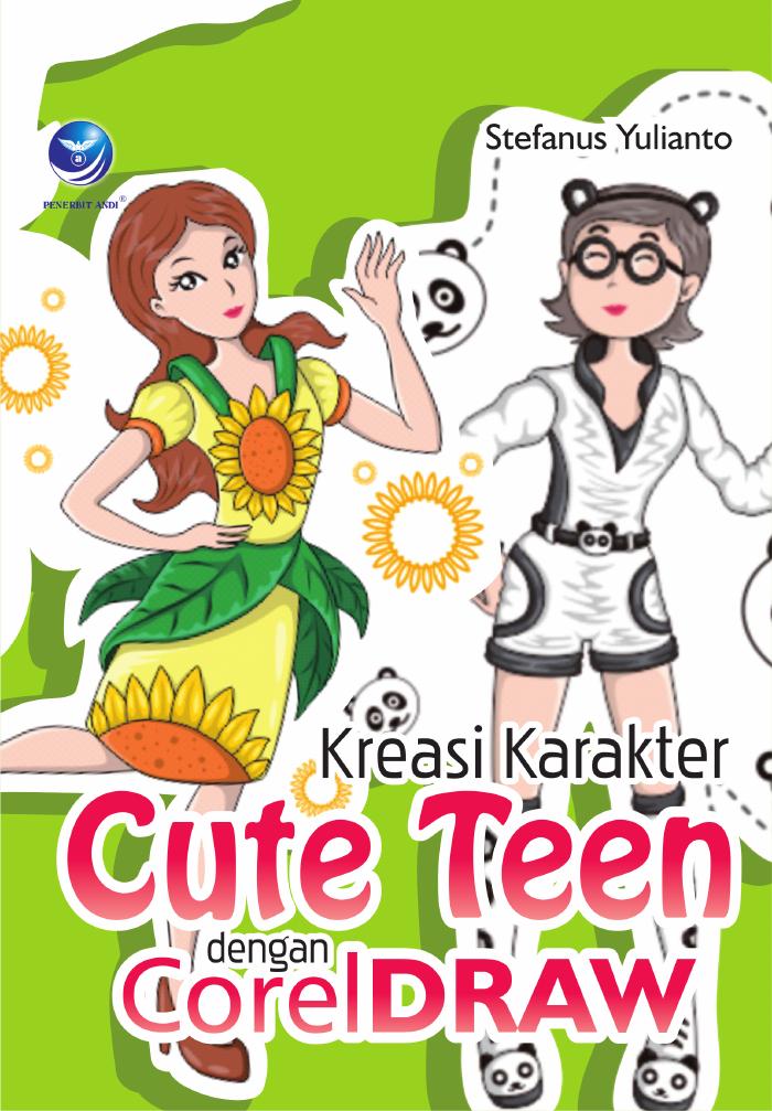 Kreasi Karakter Cute Teen Dengan CorelDraw