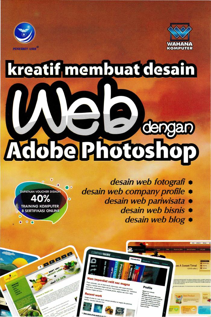 Kreatif Membuat Desain Web Dengan Adobe Photoshop