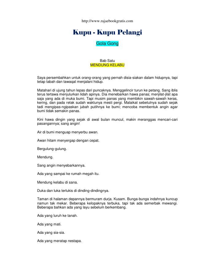 Kupu-kupu Pelangi