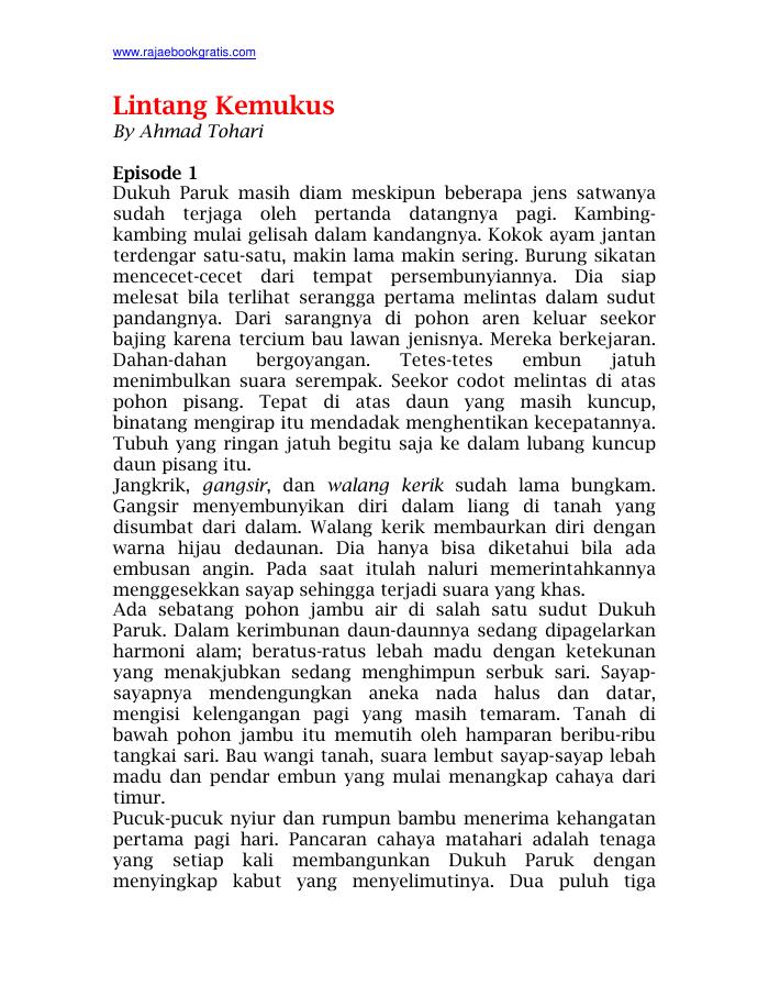 Lintang Kemukus Dini Hari