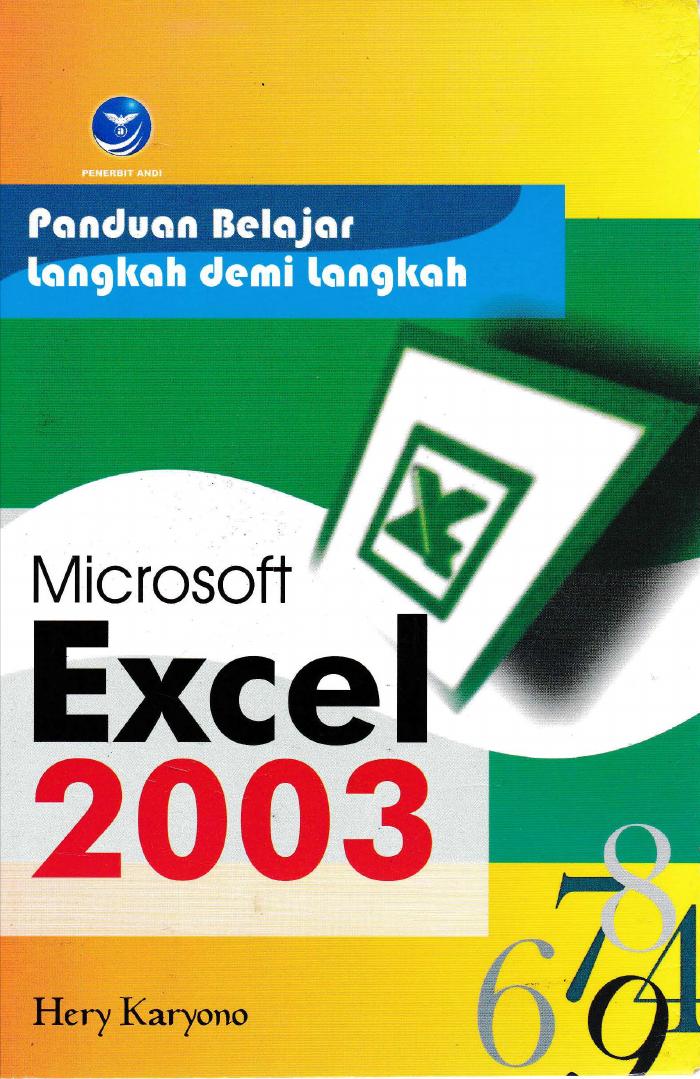 Panduan Belajar Langkah Demi Langkah Microsoft Excel 2003